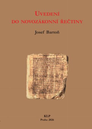 Bartoň, Josef: Uvedení do novozákonní řečtiny