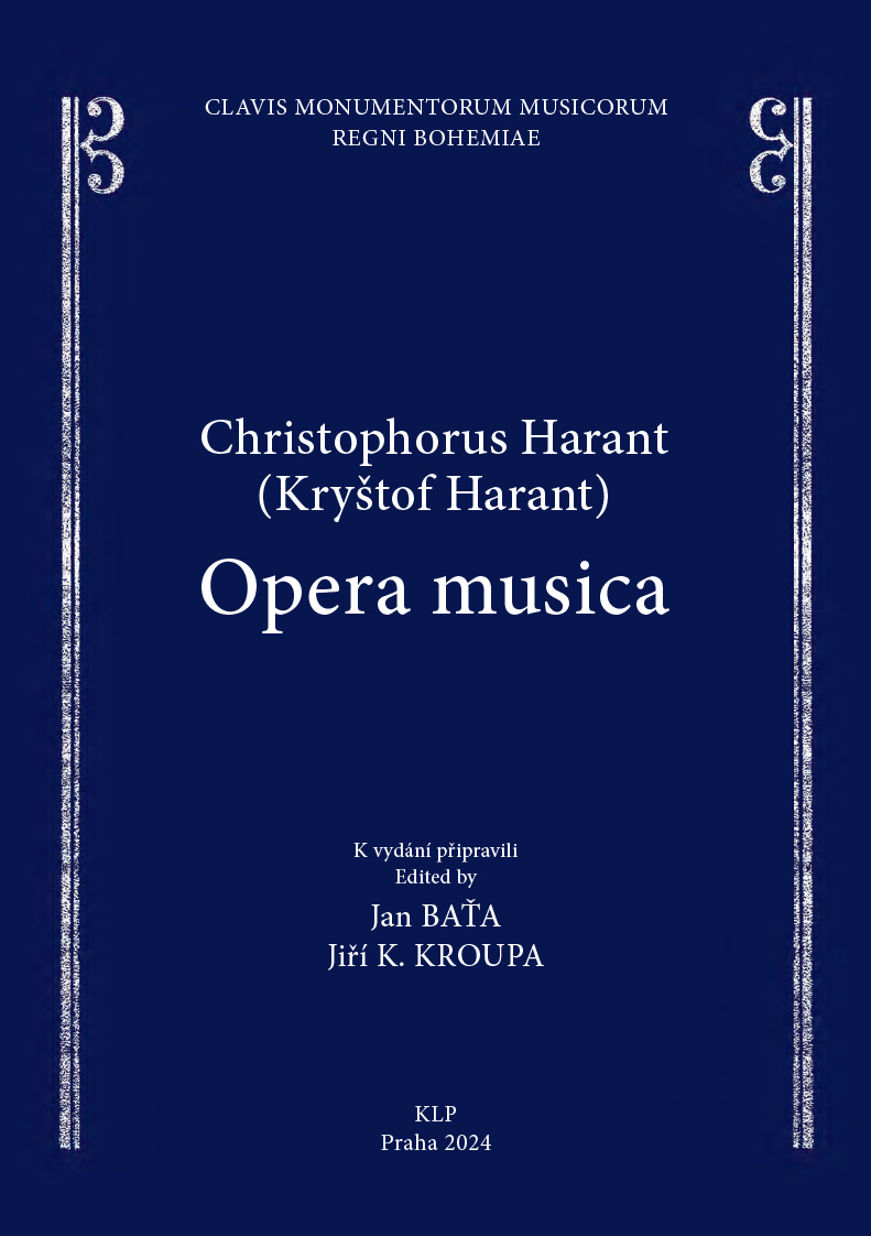 Harant, Christophorus (Kryštof): Opera musica